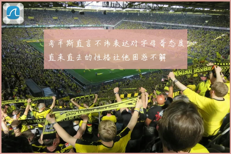 考辛斯直言不讳表达对字母哥态度直来直去的性格让他困惑不解